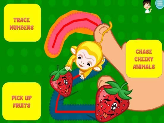Изображение игры: Kids love tracing pace game-number sense 1 to 10