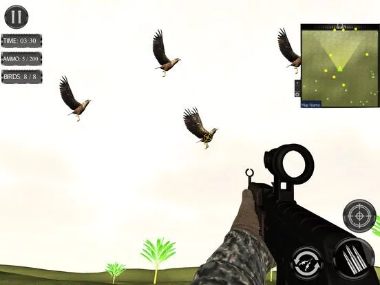 Изображение игры: Jungle Birds Shooter Pro: Hunt