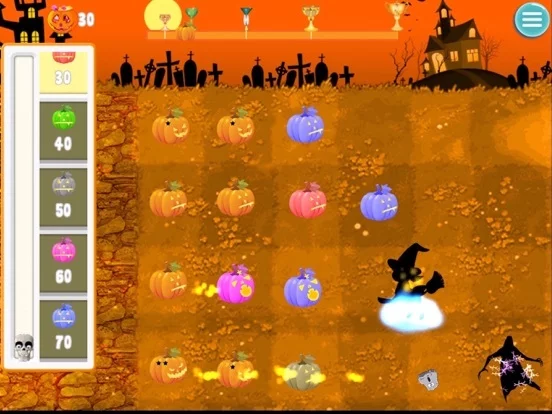 Изображение игры: Halloween Pumpkins heroes fighters, trick or treat