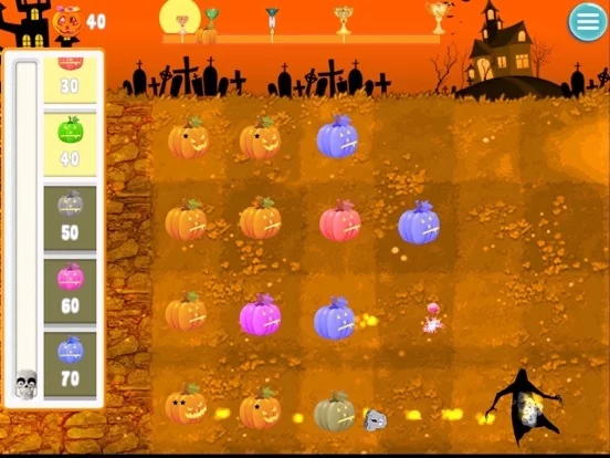 Изображение игры: Halloween Pumpkins heroes fighters, trick or treat