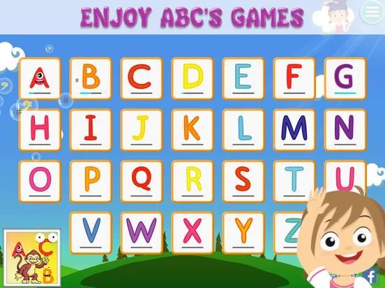 Изображение игры: Alphabet Abc's game for kids Tracing, Coloring