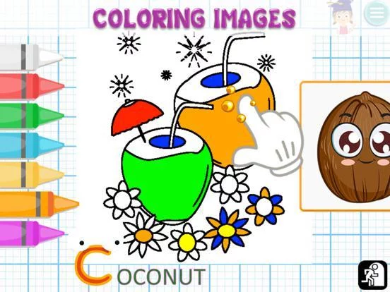 Изображение игры: Alphabet Abc's game for kids Tracing, Coloring