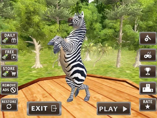 Изображение игры: Animal Jumping: Stunt Driver