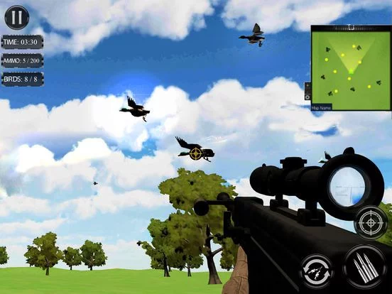 Изображение игры: Jungle Birds Shooter: Gun Hunt