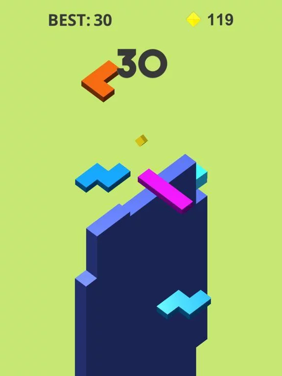 Изображение игры: Tetromino Rush