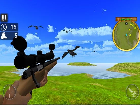 Изображение игры: Flying Birds Huntsman: Real Adventure Hunting 2017
