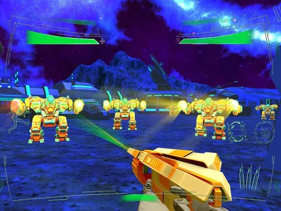 Изображение игры: Futuristic Mech Robots Battle