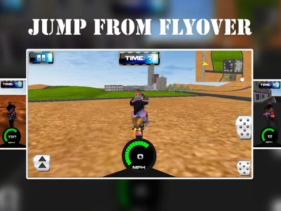 Изображение игры: Crazy Motorbike Stunts