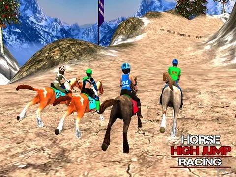 Изображение игры: Horse High Jump Racing