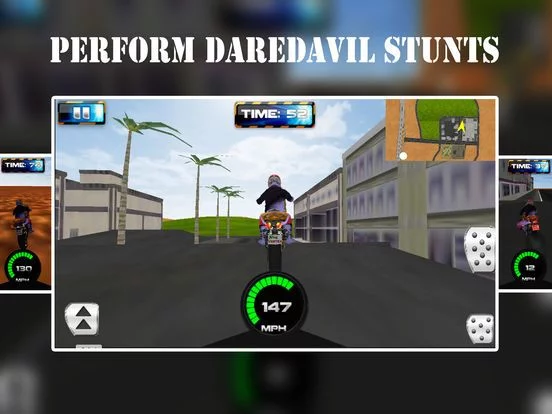 Изображение игры: Crazy Motorbike Stunts