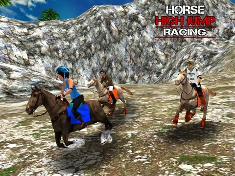 Изображение игры: Horse High Jump Racing