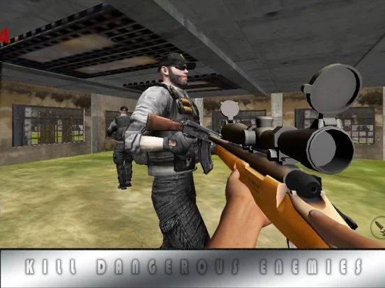 Изображение игры: Military Sniper War - Army Attack to kill & Shoot the Enemies
