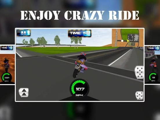 Изображение игры: Crazy Motorbike Stunts