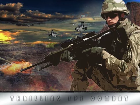 Изображение игры: Military Sniper War - Army Attack to kill & Shoot the Enemies