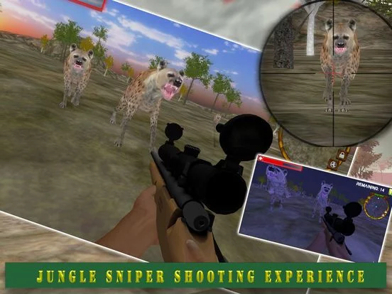 Изображение игры: Safari Animal Sniper Hunting: Shooter Survival