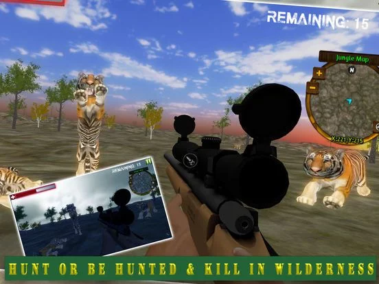 Изображение игры: Safari Animal Sniper Hunting: Shooter Survival