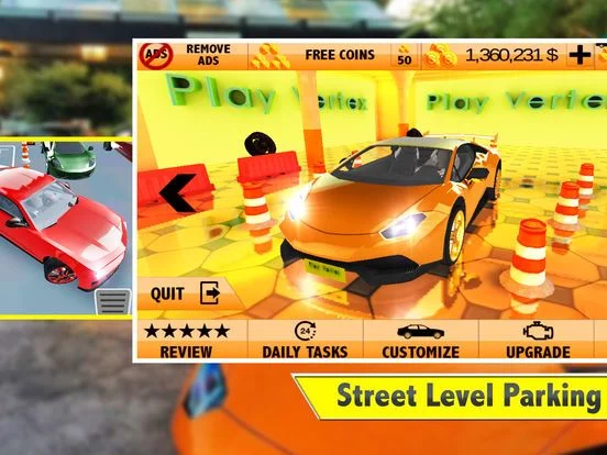Изображение игры: Luxury City Car Parking Simulation