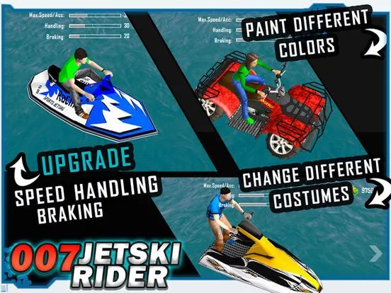 Изображение игры: 007 JetSki Rider: Bike Race
