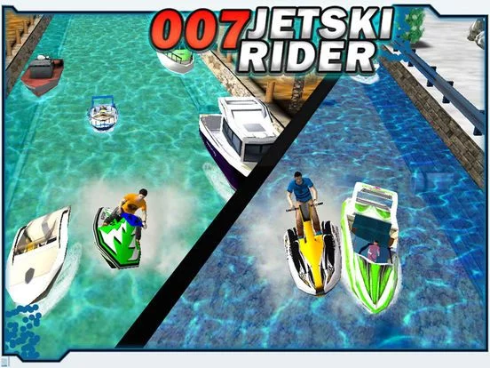 Изображение игры: 007 JetSki Rider: Bike Race