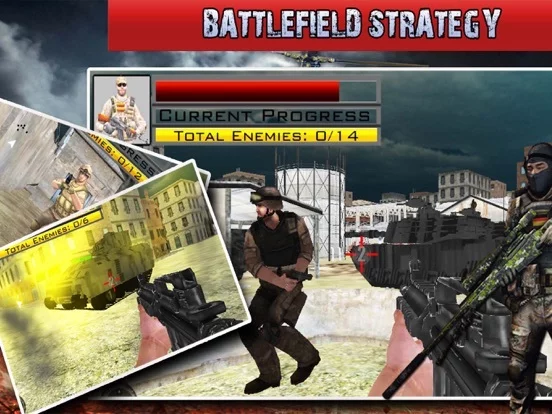 Изображение игры: Desert Army War Operation -Furious Crushing Battle