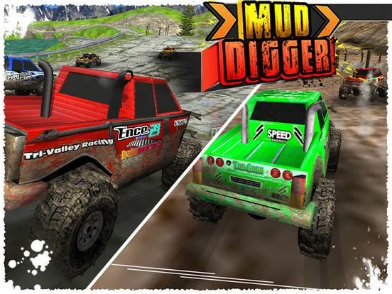 Изображение игры: Mud Digger: Simulator Racing