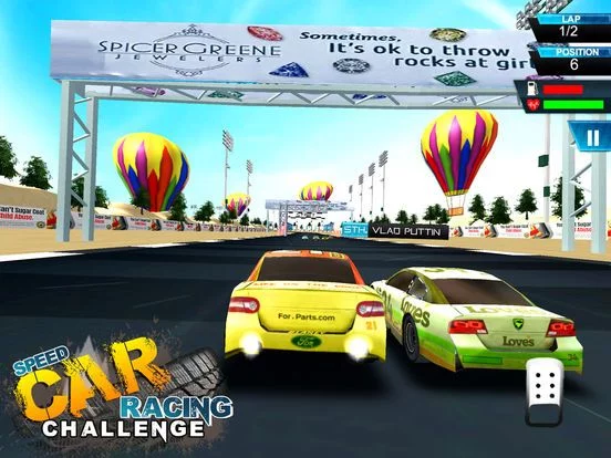 Изображение игры: SPEED CAR RACING CHALLENGE