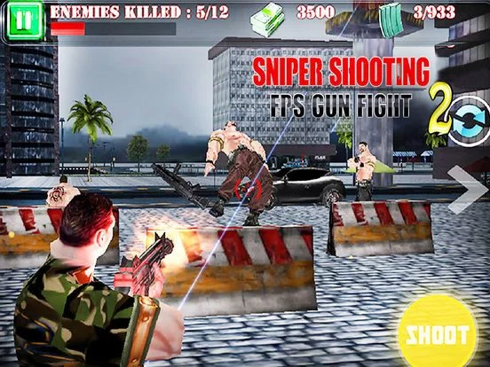 Изображение игры: Sniper Shooting: 3D Gun Fight