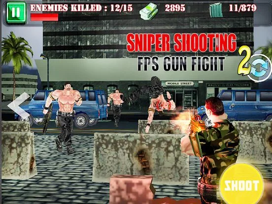 Изображение игры: Sniper Shooting: 3D Gun Fight
