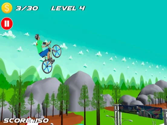 Изображение игры: BMX Stunt Rider: Bike Race