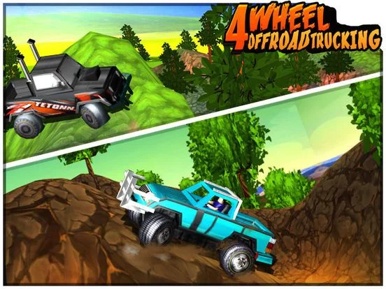 Изображение игры: 4 Wheel OffRoad Monster Truck
