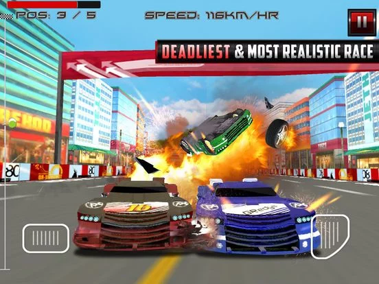 Изображение игры: Racing Outlaws MMX Car Race