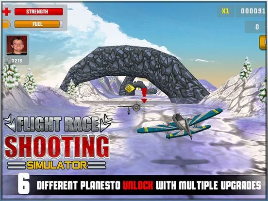 Изображение игры: Flight Race Shooting Simulator