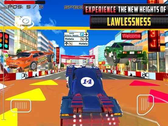 Изображение игры: Racing Outlaws MMX Car Race
