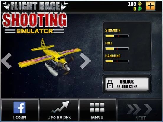 Изображение игры: Flight Race Shooting Simulator