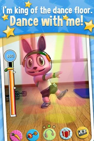 Изображение игры: Talking Funny Bunny