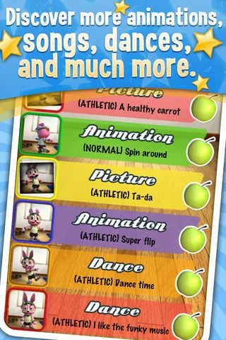 Изображение игры: Talking Funny Bunny