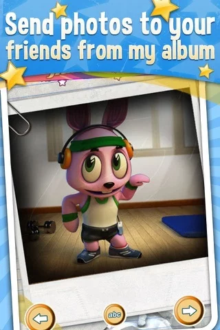 Изображение игры: Talking Funny Bunny