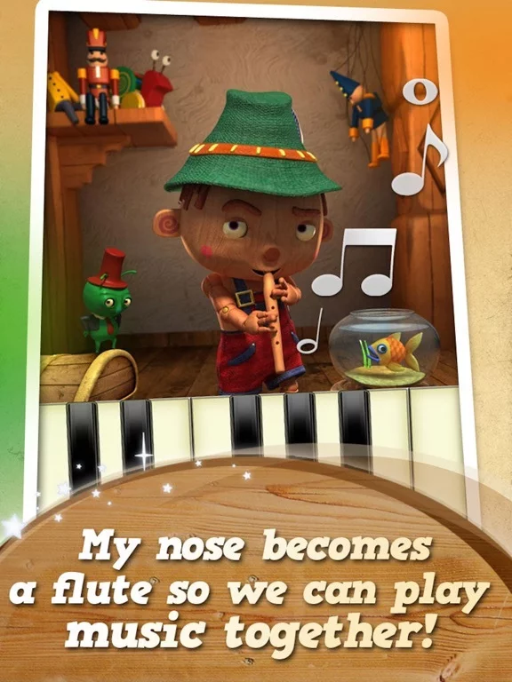 Изображение игры: Talking Pinocchio HD