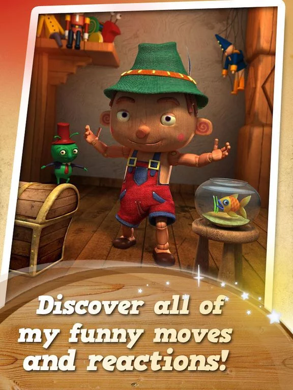 Изображение игры: Talking Pinocchio HD