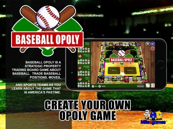 Изображение игры: Baseball Opoly