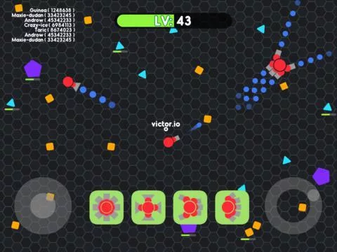 Изображение игры: Diep Tank Pro - Online Tank War games