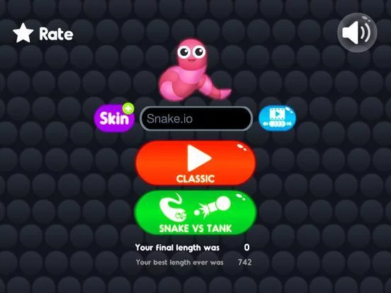 Изображение игры: Rolling Snake.io