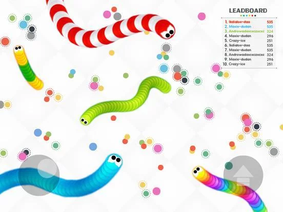 Изображение игры: Rolling Snake.io