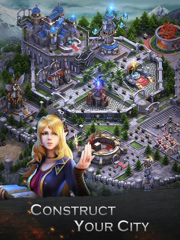 Изображение игры: Alliance at war: magic throne
