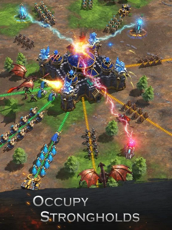 Изображение игры: Alliance at war: magic throne