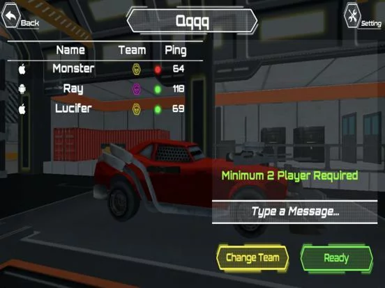 Изображение игры: Car Fight Multiplayer Battle