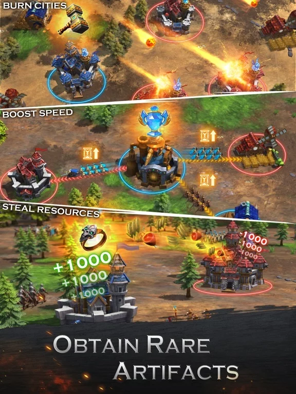 Изображение игры: Alliance at war: magic throne