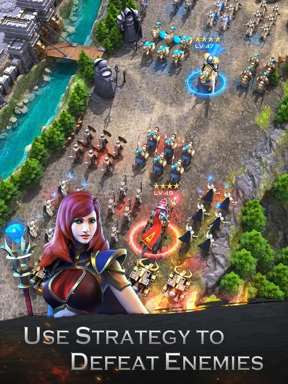 Изображение игры: Alliance at war: magic throne