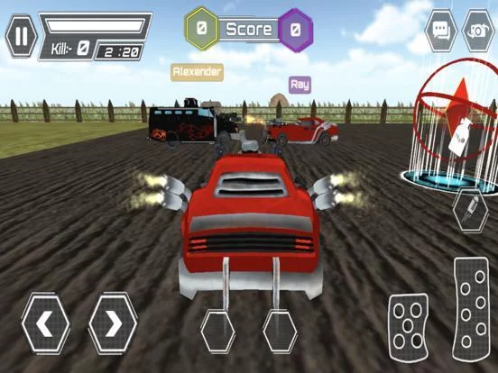 Изображение игры: Car Fight Multiplayer Battle