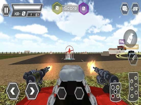 Изображение игры: Car Fight Multiplayer Battle